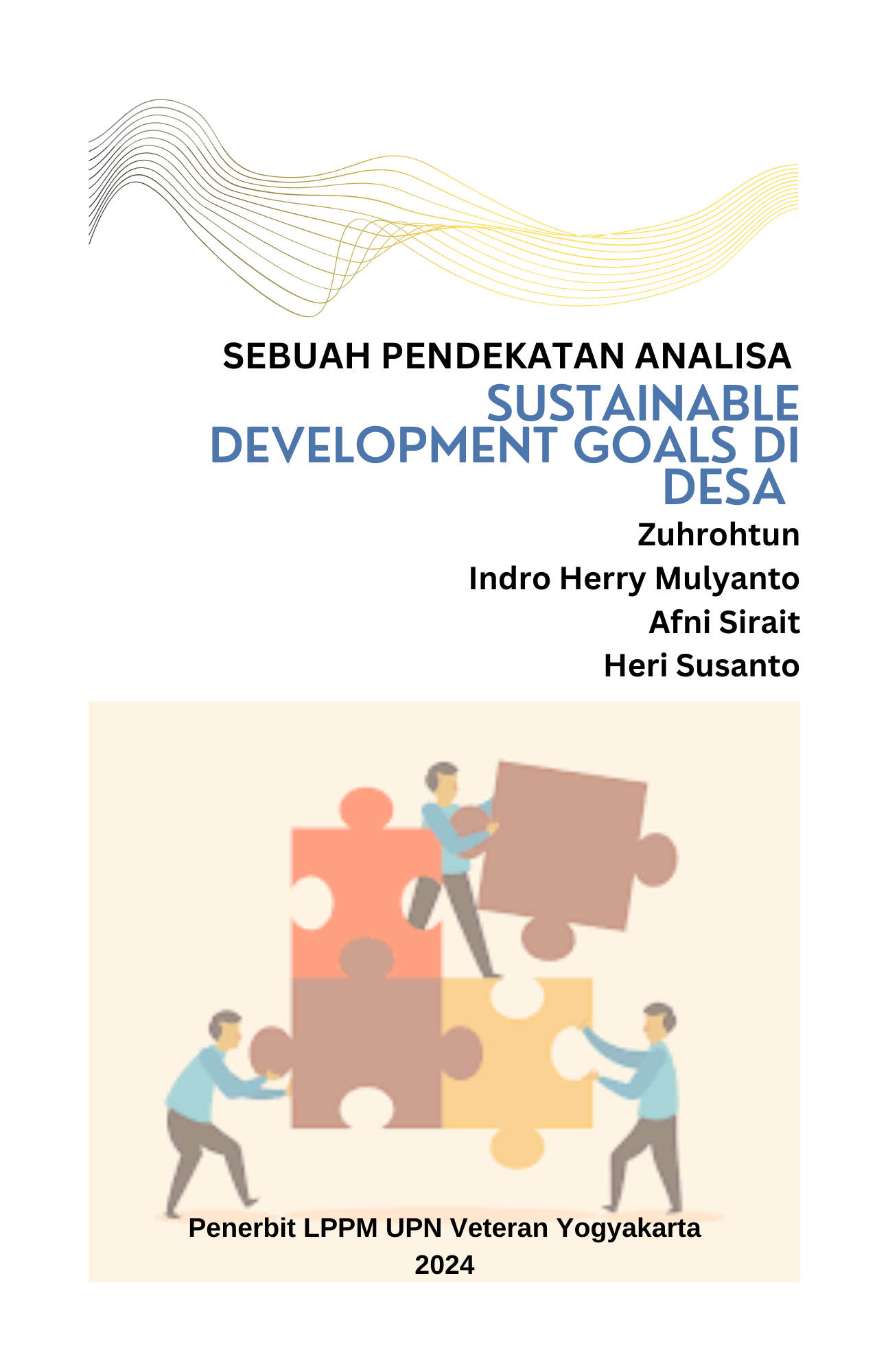 Cover Buku Sebuah Pendekatan Analisa 
Sustainable Development Goals di Desa
